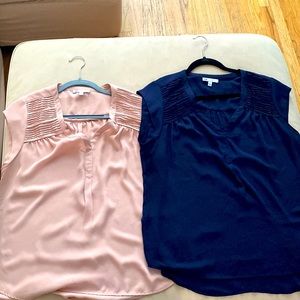 Bundle 2 for $30. Two light weight blouses.